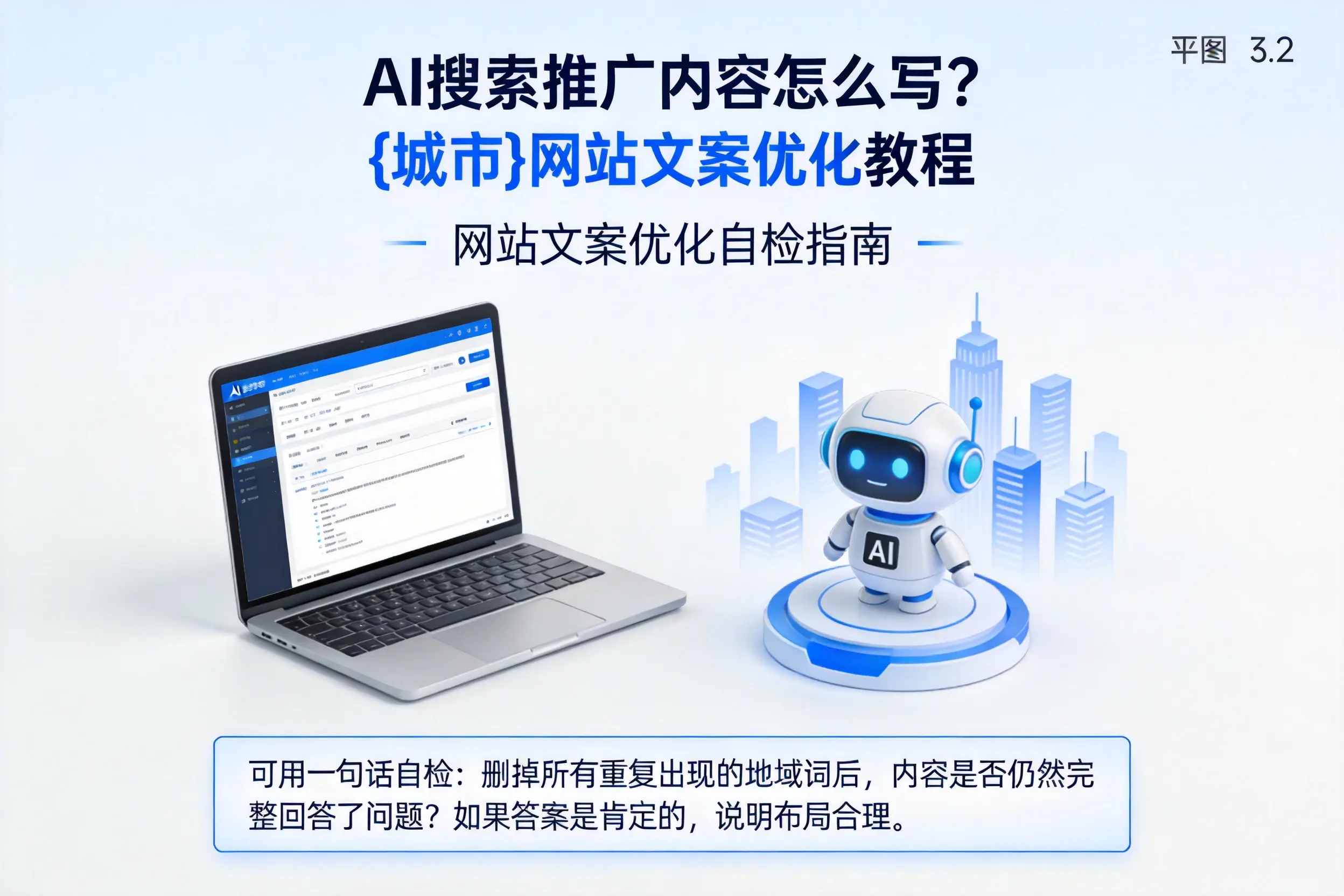 AI搜索推广内容怎么写？常州网站文案优化教程