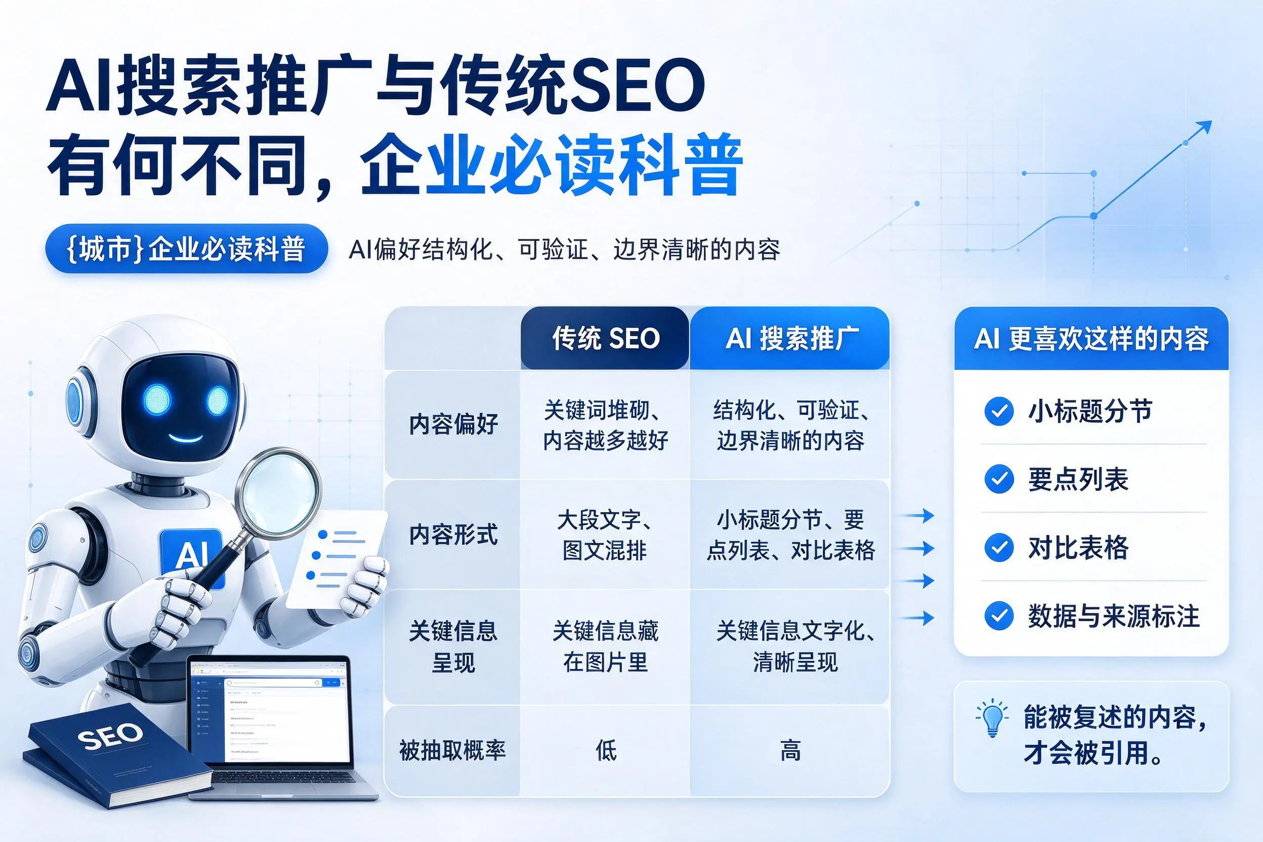 AI搜索推广与传统SEO有何不同，常州企业必读科普
